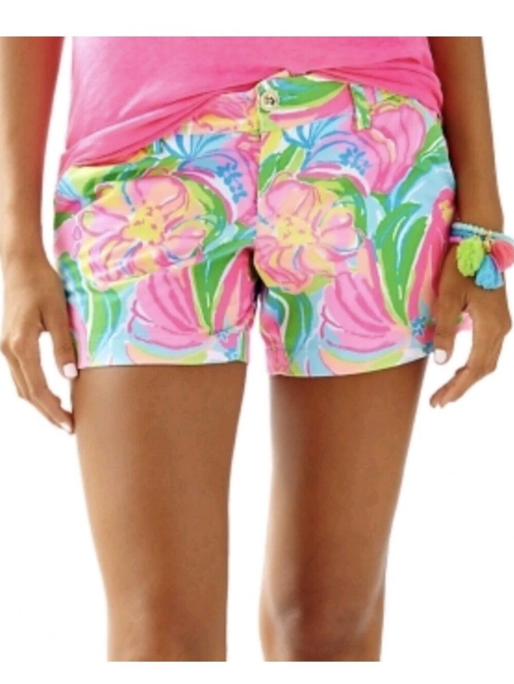 Lilly Pulitzer The Callahan Short In So-A-Peeling Print